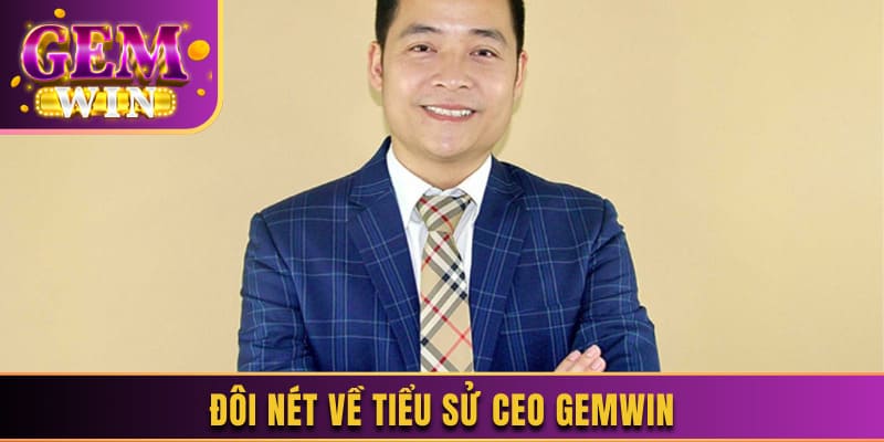 Đôi nét về tiểu sử CEO Gemwin