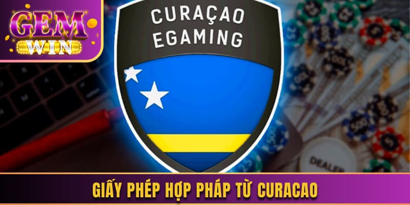 Giấy phép hợp pháp từ Curacao