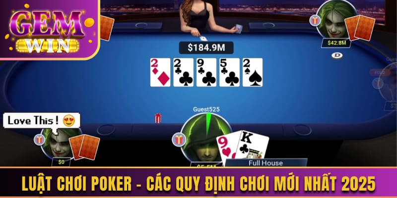 Luật chơi poker